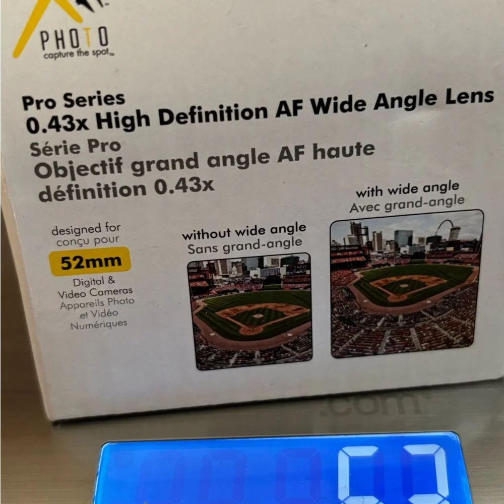 xit photo pro series hi def af wide angel lens new
